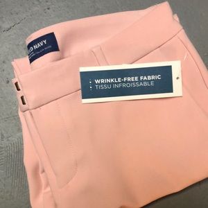 Pink Harper mid-rise dress pants